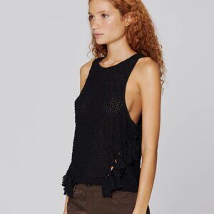 Eckhaus Latta Knot Tank in Noire